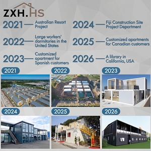บ้านคอนเทนเนอร์สองชั้นแบบขยายได้ขนาด 20 ฟุต วัสดุฉนวนกันความร้อนจากใยหินร็อควูล เป็นมิตรกับสิ่งแวดล้อมและประหยัดพลังงาน - Product Image 6