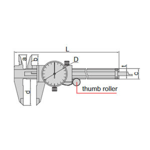 Hoge Kwaliteit Zeer Nauwkeurige Hete Verkopende Roestvrijstalen Koolstofstalen Wijzerplaat Remklauw - Product Image 4