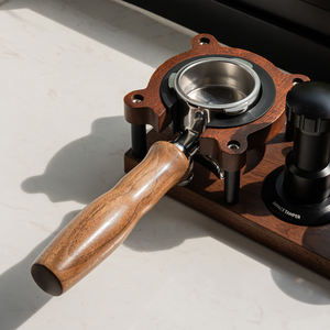 Portafiltro de Café Espresso 3 en 1 de Acero Inoxidable con Mango de Madera de 51mm y 54mm, Reutilizable y Ecológico, de Liangyuan - Product Image 2