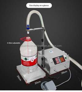 เครื่องปิดฝาขวดน้ำแบบตั้งโต๊ะอัตโนมัติเต็มรูปแบบสำหรับเครื่องดื่ม เบียร์ เครื่องบรรจุของเหลวขนาดใหญ่พร้อมระบบชั่งน้ำหนัก - Product Image 4