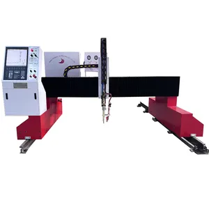 Large Metal Plate Gantry CNC Flame Cutting Machine For 160mm Plate Cutting