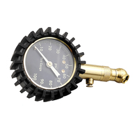 Factory Directly Sell 100 Psi Dual Tire Gauge Air Pressure Measuring Instrument Tire Pressure Gauge