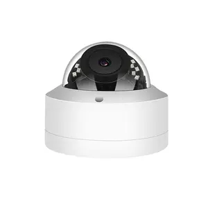 6MP 4X电动变焦2.8-12毫米闭路电视圆顶IP摄像机防破坏室外H.265防水音频智能人工智能人类/车辆检测