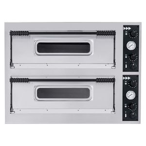 HENDI BASIC XXL 66 400V/18000W Forno Commerciale per Pizza a 2 Camere 1365x955x745mm ad Alta Potenza per Cottura - Product Image 1