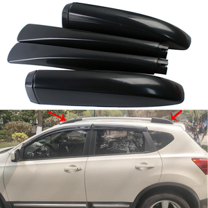 Per <span class=keywords><strong>Nissan</strong></span> <span class=keywords><strong>Qashqai</strong></span> J10 2008-2015 copertura portapacchi da tetto sul tetto posteriore del tetto della barra portabagagli posteriore di ricambio - Product Image 3