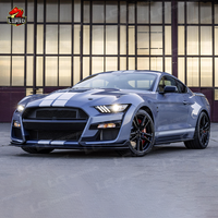 Kit carrosserie pour Mustang 2015-2017 mise à niveau vers GT500 pare-chocs avant pare-chocs arrière jupes latérales Bodykit