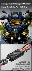 Kewig thông minh phát hiện xe gắn máy quản lý pin 12V chì-axit Lithium sắt Phosphate chip khác nhau cho phụ kiện - Product Image 3