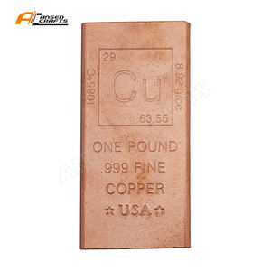 All'ingrosso puro. 999 1 libbra di rame elemento di chimica disegno lingotti lingotto <span class=keywords><strong>Bar</strong></span> - Product Image 3