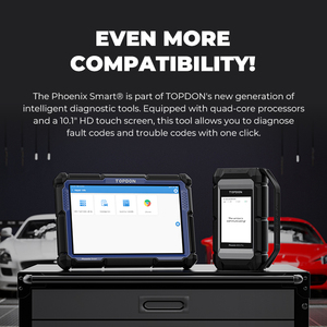 TOPDON Phoenix Smart <span class=keywords><strong>Auto</strong></span>-Diagnosegerät 24V Universelles Kfz-Diagnosegerät - Product Image 2