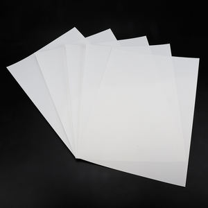 Vinyle adhésif imprimable à jet d'encre brillant mat A3 420x297mm <span class=keywords><strong>feuille</strong></span> de papier autocollant Yupo avec support en plastique transparent PET - Product Image 4