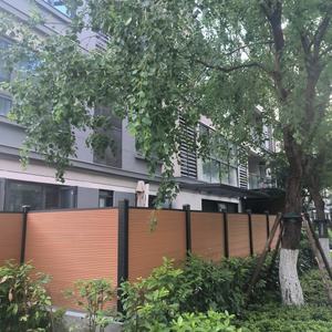 Recinzione da Giardino Europea in Alluminio, Migliore per la Privacy, Verniciata a Polvere Nera, per Esterni, <span class=keywords><strong>Casa</strong></span>, Recinzione in Ferro, Legno 3D per Traliccio da Giardino - Product Image 3