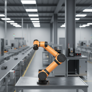 Robot collaboratif AUBO-i5H à 6 axes, charge utile de 5 kg, rayon d'action maximal de 886,5 mm pour la manutention des matériaux, le soudage, IP54 AUBO-CB - Product Image 1