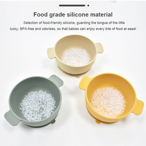 Assiette portable en silicone pour enfants, compatible micro-ondes, design de dessin animé, durable, facile à nettoyer, pour la cuisine à domicile - Product Image 4