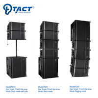 Système de sonorisation professionnel avec subwoofer de 18 pouces et enceintes Line Array pour événements extérieurs et églises