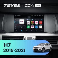 TEYES CC4 PRO para GREAT WALL Hover Haval H7 1 2015 - 2021 CarPlay Android Auto 2DIN Autoradio Car Play Radio Multimedia Estéreo