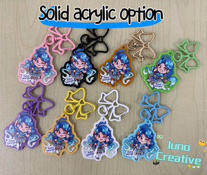 Charm in Acrilico Colorato Opaco Creativo <span class=keywords><strong>Juno</strong></span>, Charm Stampato Colorato in Acrilico Satinato - Product Image 1