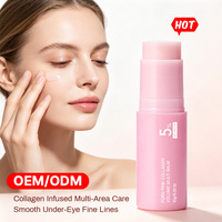 Baume Multi-Usages au Collagène Rose PDRN Marque Blanche 5% Volufiline Repulpant Hydratant pour le Visage en Stick Soin de la Peau Vente en Gros OEM