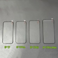 Protection d'écran pour iPhone 17, Verre Trempé Anti-Rayures 9H Transparent et Confidentiel pour iPhone 11 12 13 14 15 16 17 Pro Max