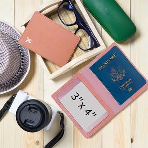 Clip de Viaje para Pasaporte de Cuero, Bolsa Multifuncional para Guardar Documentos, Logotipo Personalizable, Gran Venta - Product Image 5