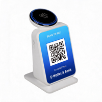 Etiqueta NFC F108 con Generador de Códigos QR Dinámicos, Conexión CER (PC Casher) por Cable de Datos USB, Bluetooth o Wifi Direct
