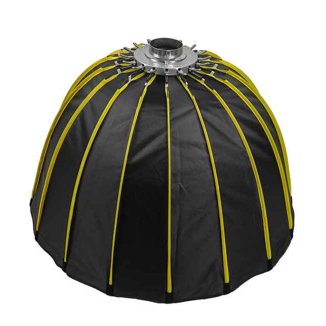 Led 120cm Quick Set-up Folding Deep Parabolic Umbrella Softbox With Grid Carry Bag for 120d 120d Ii Bowens Mount Flash