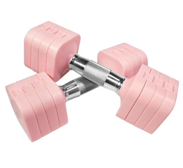 Wellshow Sport Adjustable Dumbbell Set Weight Dumbbells Set for Women Men Hand Weights for Home Gym Exercise Workout