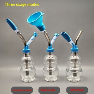 Appareil d'entraînement vocal et respiratoire en forme de bouteille et de pot, avec construction en plastique et acier inoxydable, dispositif d'entraînement de base - Product Image 2