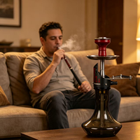 Chicha miniature de luxe de style européen en acier inoxydable 304