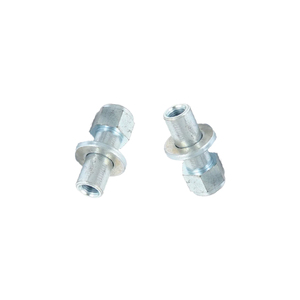 Écrous de roue chromés personnalisés avec rondelle pour roues de camions et d'<span class=keywords><strong>autobus</strong></span> lourds, tête hexagonale polie pour applications minières - Product Image 5
