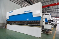 Dontzer DHS-110/4500 electro-hydraulic servo bending machine features high bending accuracy and stable performance.