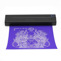 Imprimante à tatouages thermique portable mini, simple, tendance, pour le transfert efficace de graffitis et de tatouages, haute qualité, sans encre