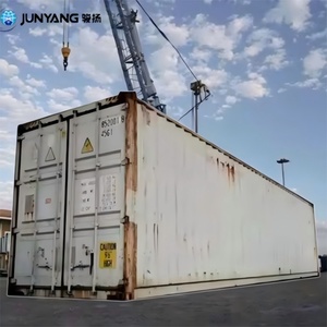Conteneurs secs 40' GP/HC (40HQ) d'occasion en acier Corten certifiés CSC, marque Junyang, couleur RAL, conteneurs maritimes à vendre - Product Image 1