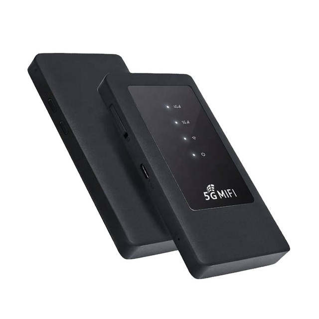 5G High-speed Gigabit Dual-Band Wireless USB Portable WiFi Router SIM Card Slot Type-C Interface 4400mAh Battery OEM CPE Modem