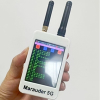 ESP32-C5 Marauder 5G Pocket Slim Jim 5G Kit de test de pénétration sans fil double bande WiFi 6 Bluetooth 5.0 GPS Wardriving