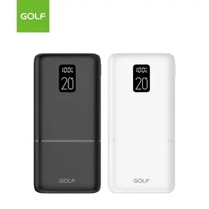 Новые товары GOLF, внешние аккумуляторы с пользовательским логотипом, экран ноутбука, корпус для аккумулятора смартфона, универсальные внешние аккумуляторы с быстрой зарядкой типа C