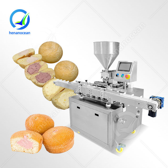OCEAN Fully Automatic Puff Inject Donut Filler Cake Cream Fill Machine Bread Injector