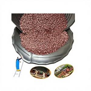 Particules de pierre volcanique noires et rouges écologiques pour l'aménagement de l'aquarium, le traitement des eaux usées en extérieur et la plantation horticole - Product Image 2