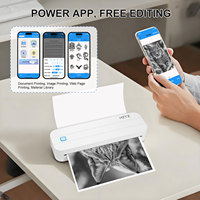 Imprimante thermique portable sans encre A4 mini 203 DPI pour documents et photos, vente en gros