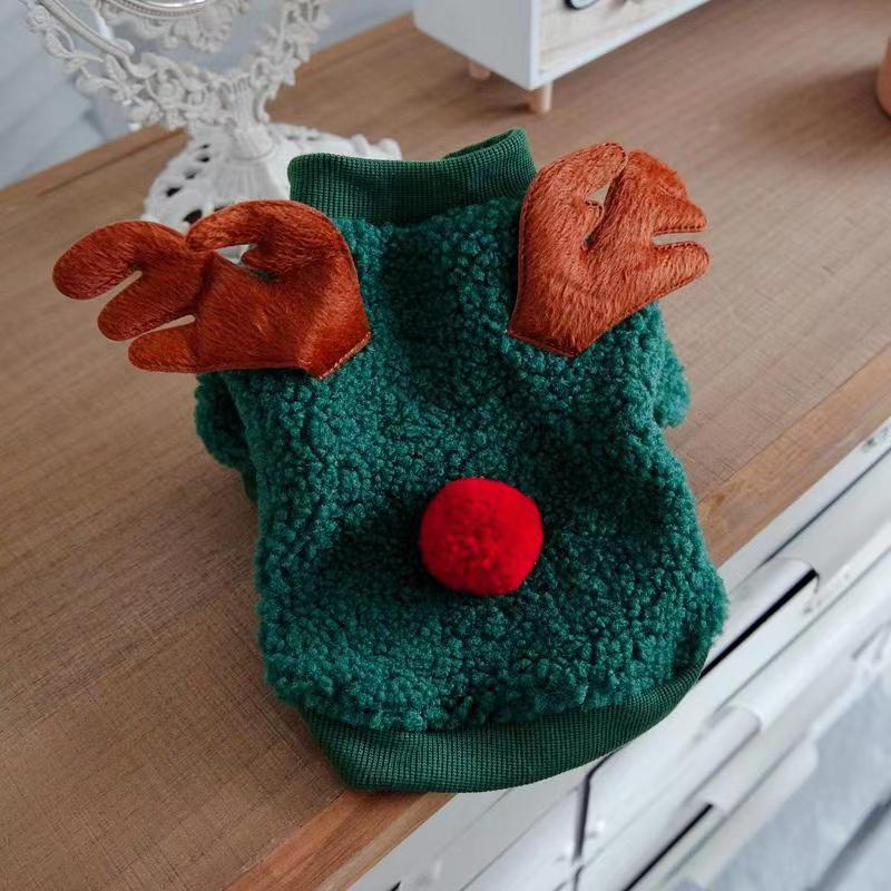 Christmas Wearing Cosplay Outfit Pet Classic Design For Pet Dog Cat