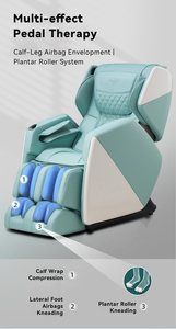 Chaise haute avec chauffage lombaire en fibre de carbone et airbag - Product Image 4