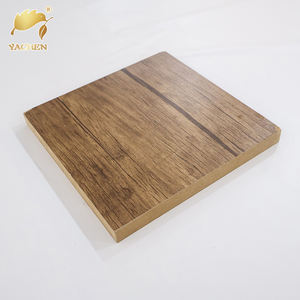 Tablero de MDF Laminado con <span class=keywords><strong>Melamina</strong></span> de 18 mm, Chapa de Madera Resistente a la Humedad E1, Decorativo - Product Image 4