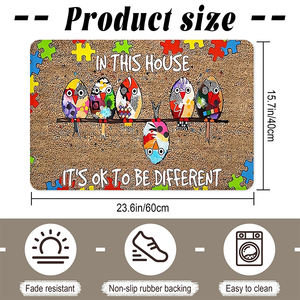 1 Piece of Super Absorbent Bathroom <b>Mat</b>, , <b>Anti</b> <b>Slip</b> and Absorbent, Shower <b>Mat</b>, Bathroom <b>Mat</b>, Door Floor <b>Mat</b> - Product Image 6