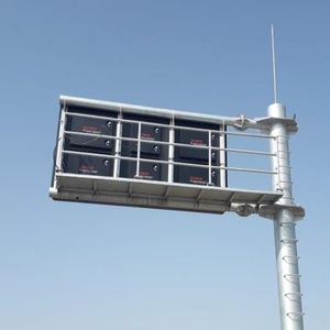 เสาป้ายดิจิตอลสแตนเลส เสาไฟเหล็กชุบสังกะสี เสาป้ายจราจรพร้อมจอ LED - Product Image 2