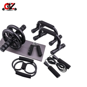 CZFIT Juego de Entrenamiento Abdominal de Alta Calidad, Rueda Abdominal Combinada, Duradera, Antideslizante, Agarre Cómodo, Personalizable - Product Image 2