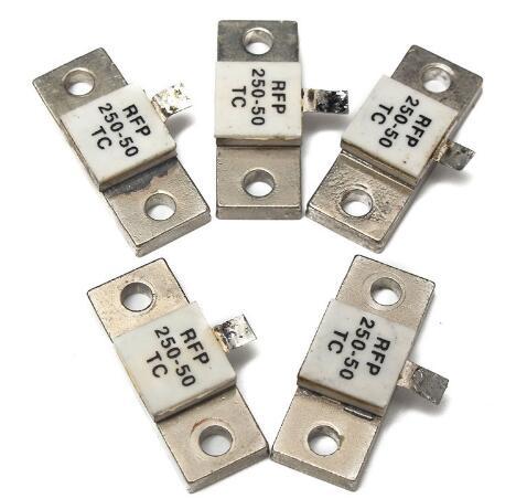 10w 500w 1000w 2000w 0.1 Ohm RIG Flange High Power Resistor 50 Ohm