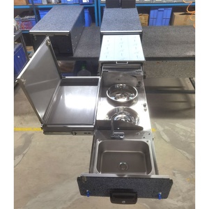 Cocina Extraíble para Camionetas VRD4X4, Diseño 2026, Universal, con Estufa, Fregadero y Almacenamiento - Product Image 2