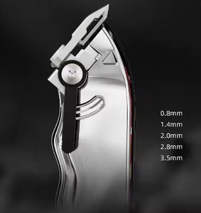 Nuovo Design Professionale Tagliacapelli Madeshow Interamente in Metallo, Ricaricabile 2200mAh, Trimmer <span class=keywords><strong>per</strong></span> <span class=keywords><strong>Capelli</strong></span> da <span class=keywords><strong>Uomo</strong></span>, Macchina <span class=keywords><strong>per</strong></span> Taglio <span class=keywords><strong>Capelli</strong></span> 7000RPM - Product Image 3