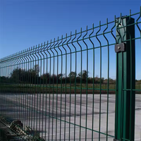 Paneles de Cerca de Alambre 3D Duraderos, Resistentes a la Oxidación, con Acabado Galvanizado, para Granjas, Ranchos y Seguridad, Ecológicos, Precio al por Mayor