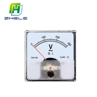 DH-60 Pointer AC Voltmeter 5V10V15V20V30V250V300V500V600V600V800V
