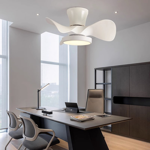 Led Fancy Acrylic Lampshade Chandelier Ceiling Fan Luxury <b>Light</b> Remote Control <b>Music</b> Speaker for Home Office - Product Image 5